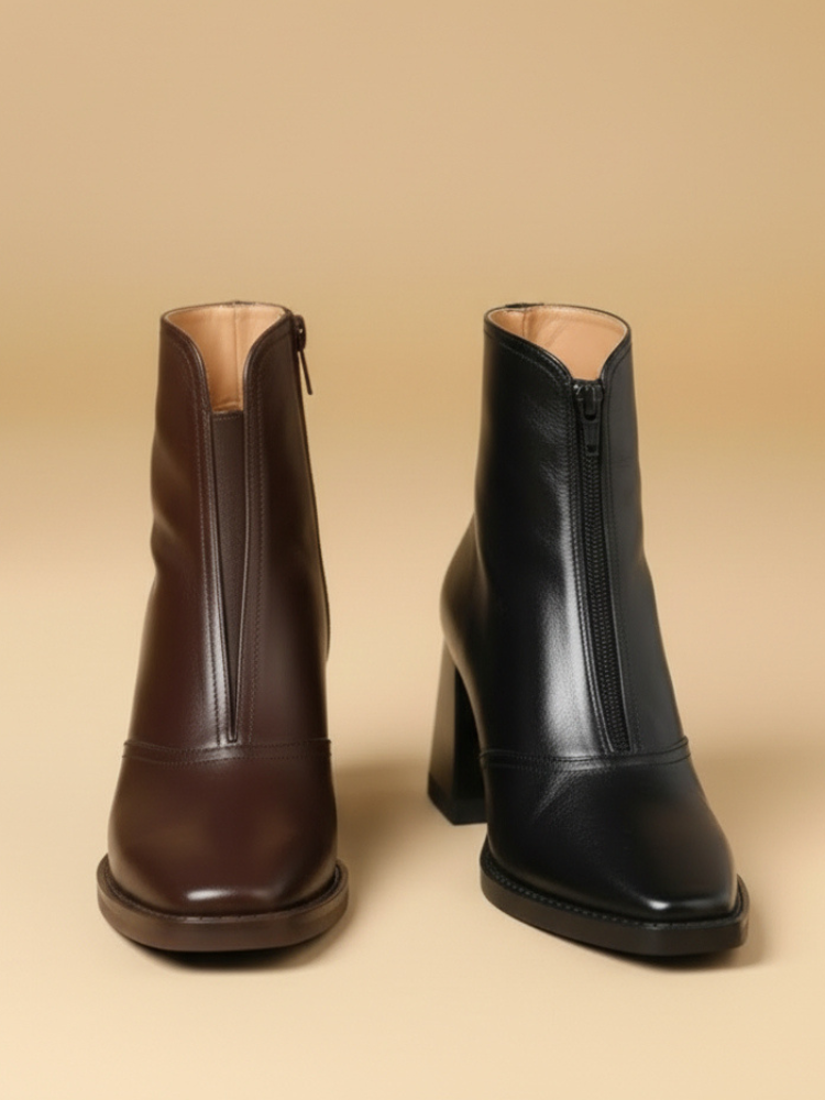 Sophia | Stylische Lederstiefel