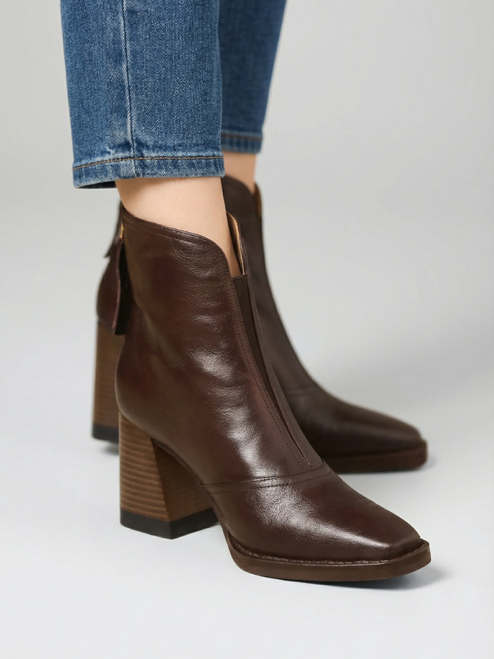 Sophia | Stylische Lederstiefel