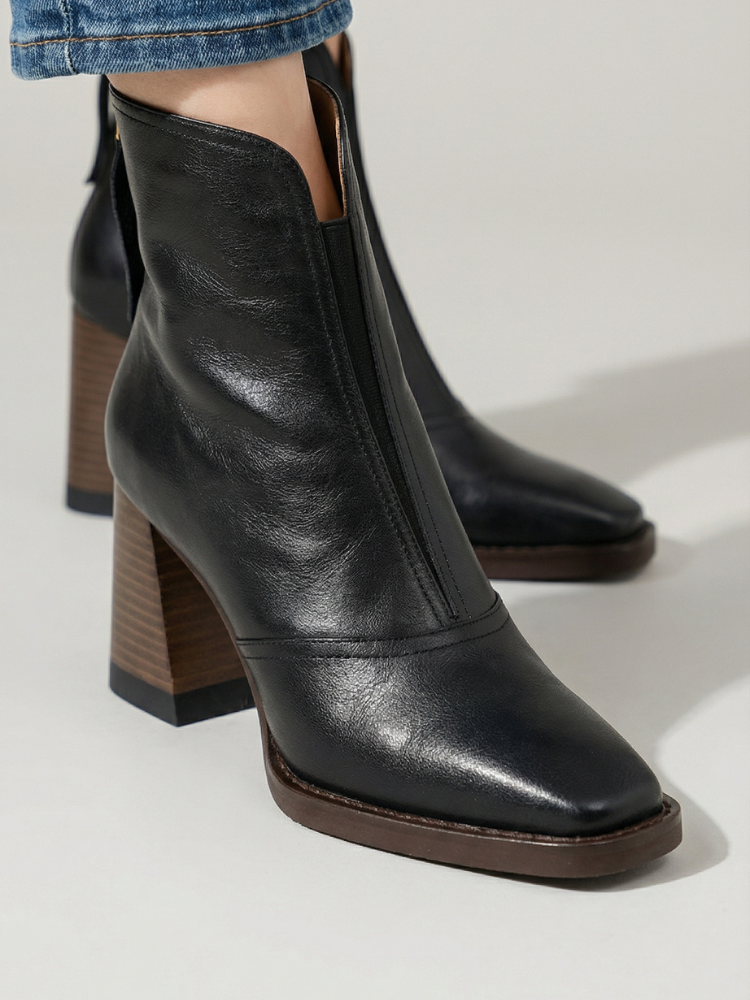 Sophia | Stylische Lederstiefel