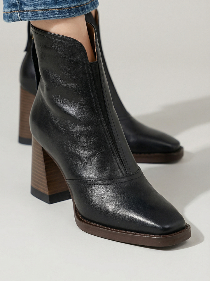 Sophia | Stylische Lederstiefel