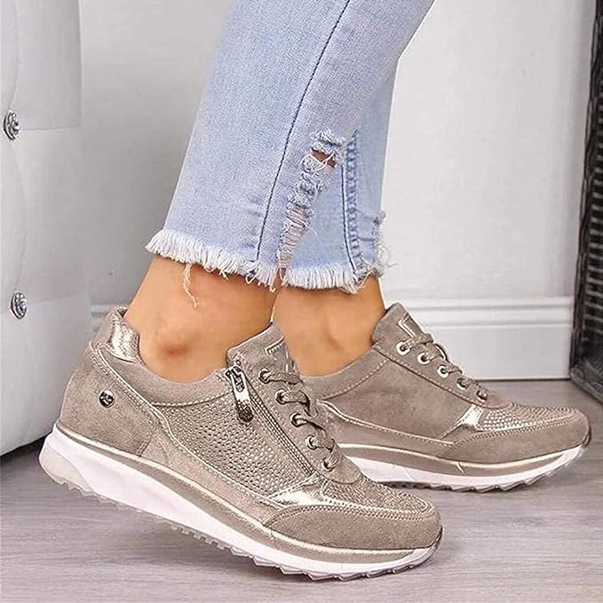 Adeline | Orthopädische Turnschuhe mit Reißverschluss