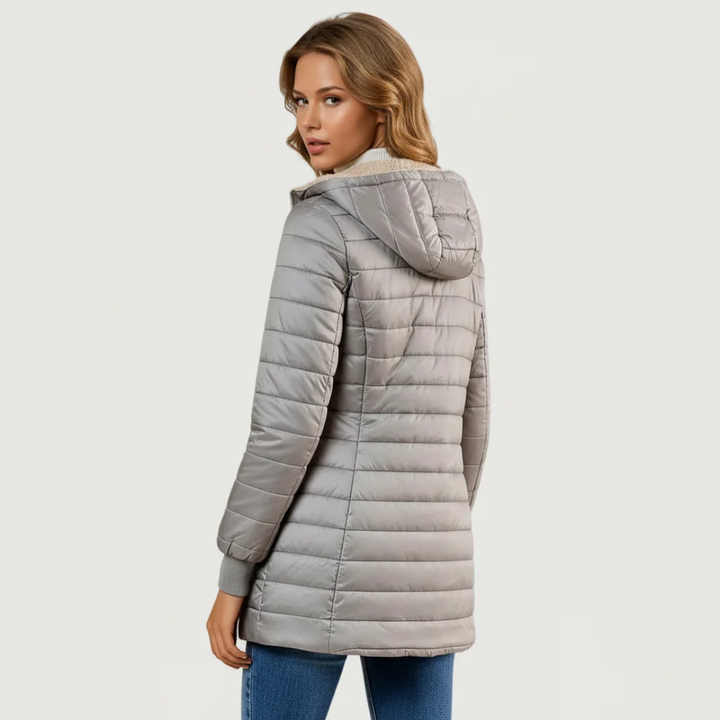 Emma | Wintermantel mit Sherpa-Futter