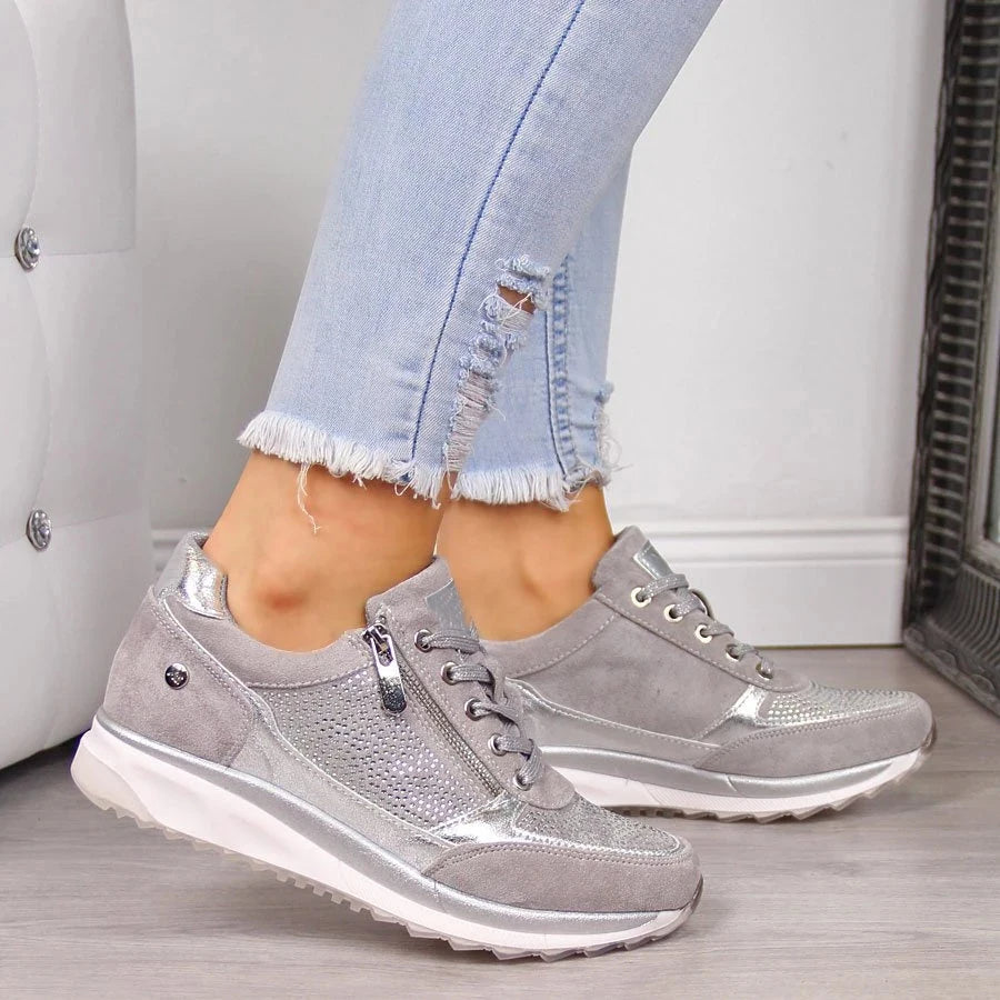 Adeline | Orthopädische Turnschuhe mit Reißverschluss