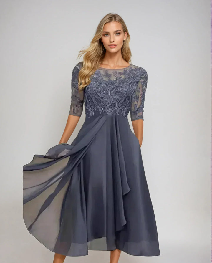 Audrey | Elegantes Spitzenkleid