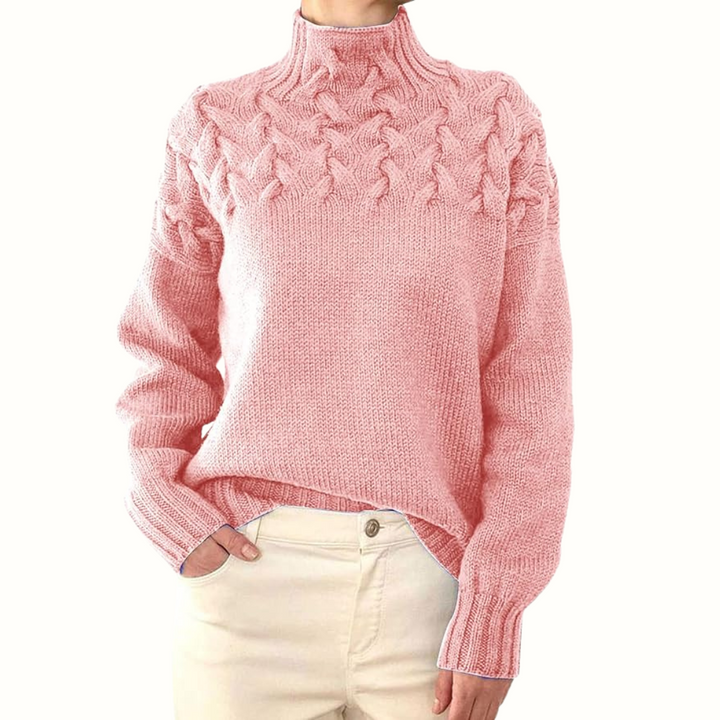 Violett | Gemütlicher Pullover