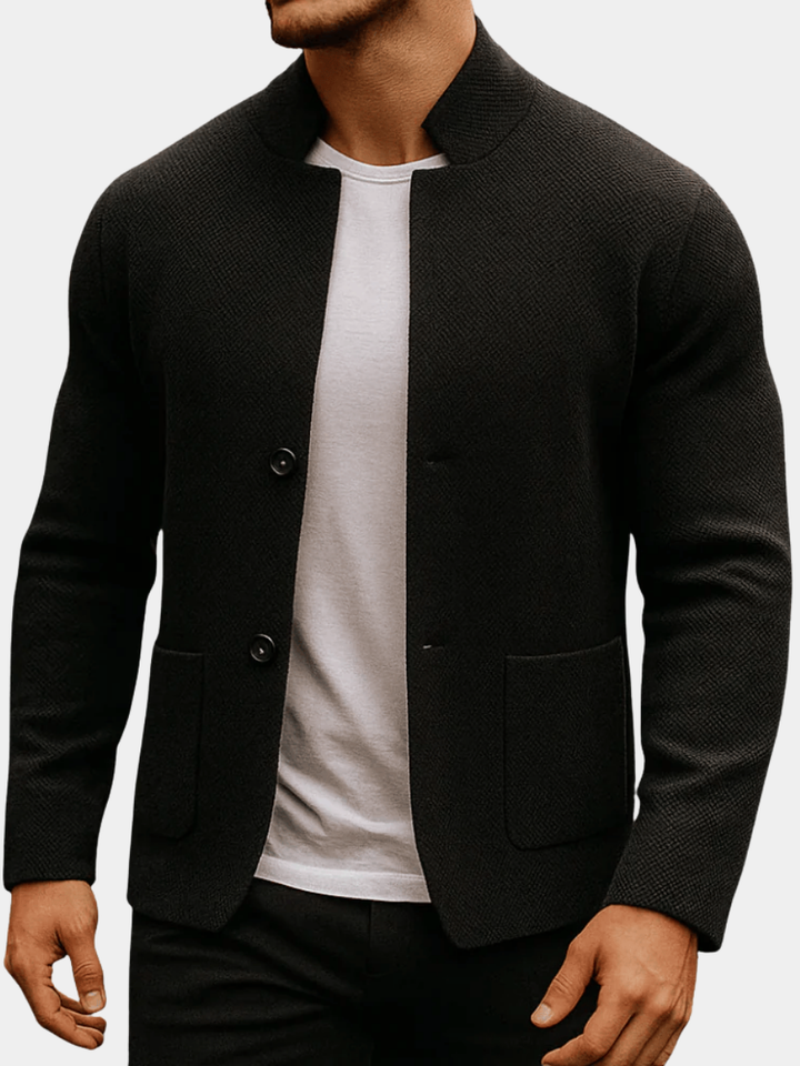Lukas – Strukturierte Strickjacke