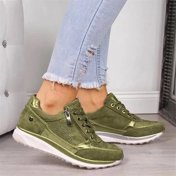Adeline | Orthopädische Turnschuhe mit Reißverschluss