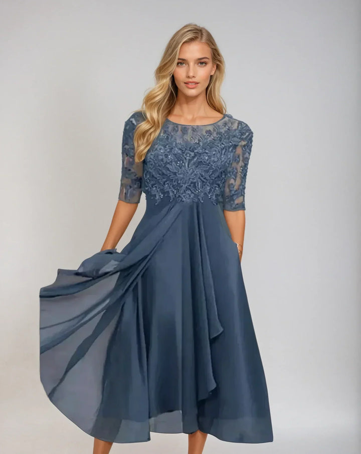 Audrey | Elegantes Spitzenkleid