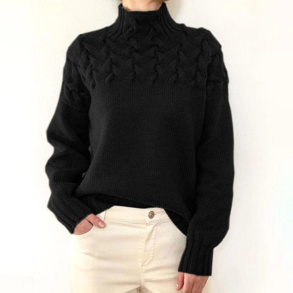 Violett | Gemütlicher Pullover