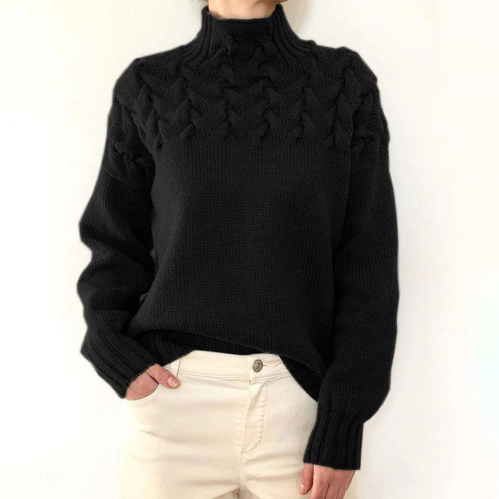 Violett | Gemütlicher Pullover